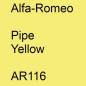 Preview: Alfa-Romeo, Pipe Yellow, AR116.